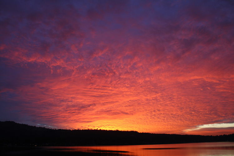 Lake Sammamsih sunset